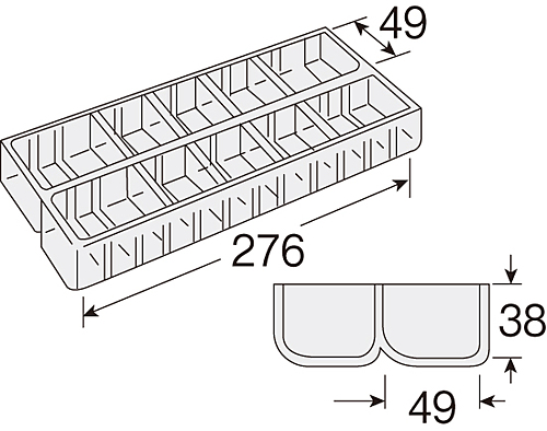 ホーザン(HOZAN)　内箱E　B-351
