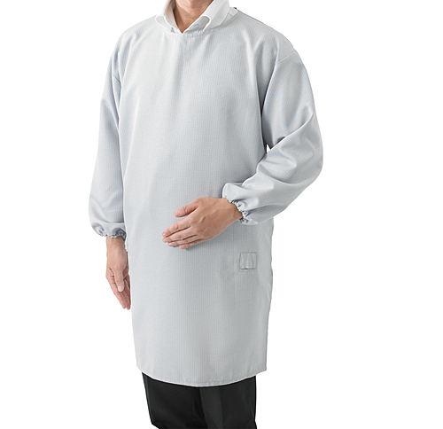 ホーザン(HOZAN)　ESD袖付エプロン　F-190-L