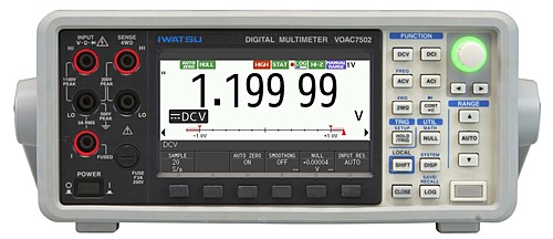 岩崎通信機　デジタル・マルチメータ　VOAC7502