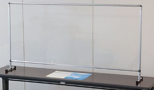 不二ライトメタル　飛沫ガード 開口ありVer.　FL-SG-A7 【送料無料】