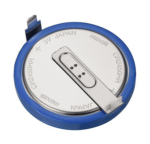 マクセル　耐熱コイン形二酸化マンガンリチウム電池「CR」　端子付き　CR2450HR HAB-T40 