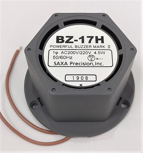 藤倉電気工業　BZブザー　BZ-17H　AC200V/220V