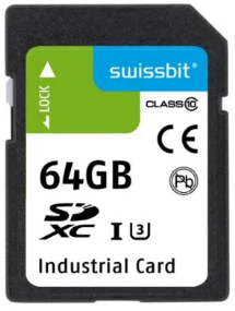 Swissbit(スイスビット)　SDカード　SFSD064GL1AM1TB-I-IK-22P-STD