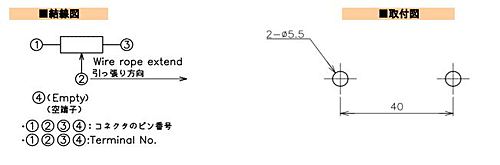 緑測器　接触式ワイヤー型リニアセンサ　CP-45F-150LS 2Kｵｰﾑ