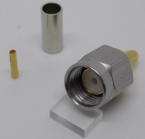 日本エレパーツ　同軸コネクタ　RSMA-PS-RG316U「在庫掲載」