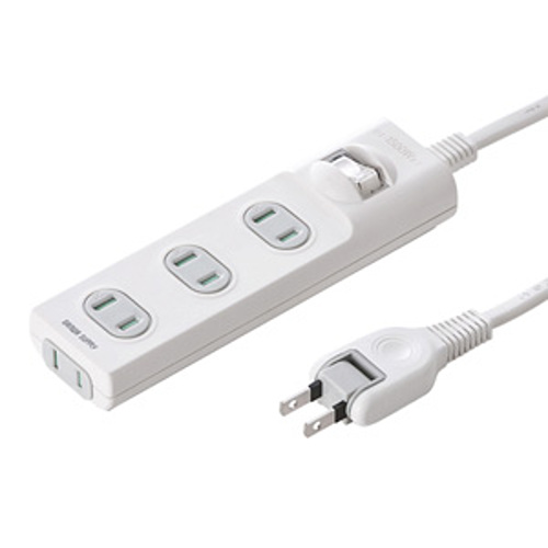 サンワサプライ　火災予防安全タップ　TAP-TSH45SWN「在庫掲載」