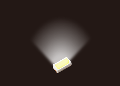 ROHM(ローム)　超小型 1608サイズ リフレクタタイプ 高光度白色チップLED　CSL1104WBDW「在庫掲載」